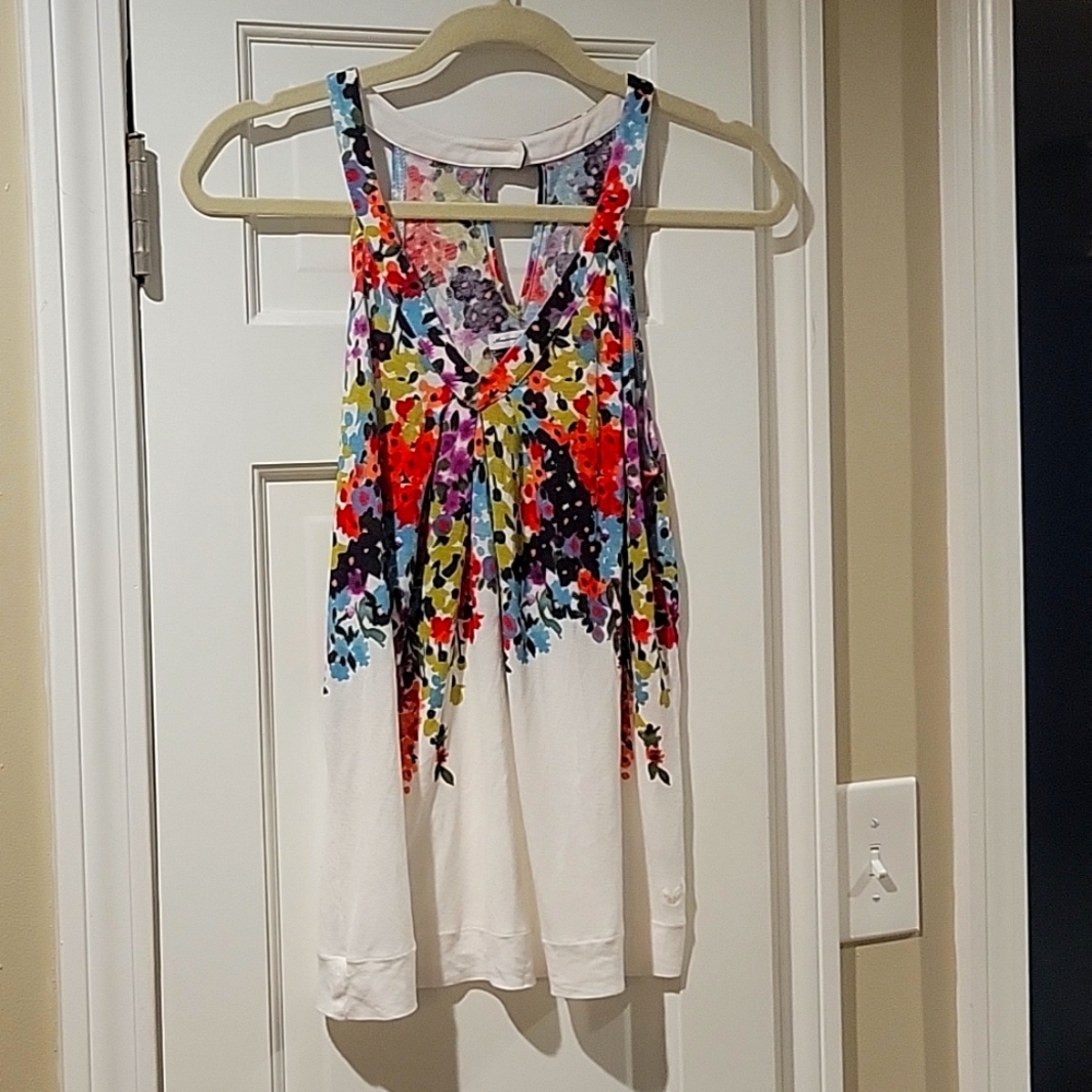 American eagle size small floral tank top